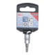 BGS Bit-Einsatz 5184-TS25, Antrieb Innenvierkant 6,3 mm (1/4"), TS-Profil (für TX Plus) mit Bohrung TS25-3