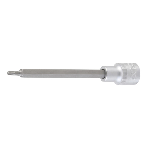 BGS Bit-Einsatz 9364, Länge 140 mm, Antrieb Innenvierkant 12,5 mm (1/2"), T-Profil (für TX) T25