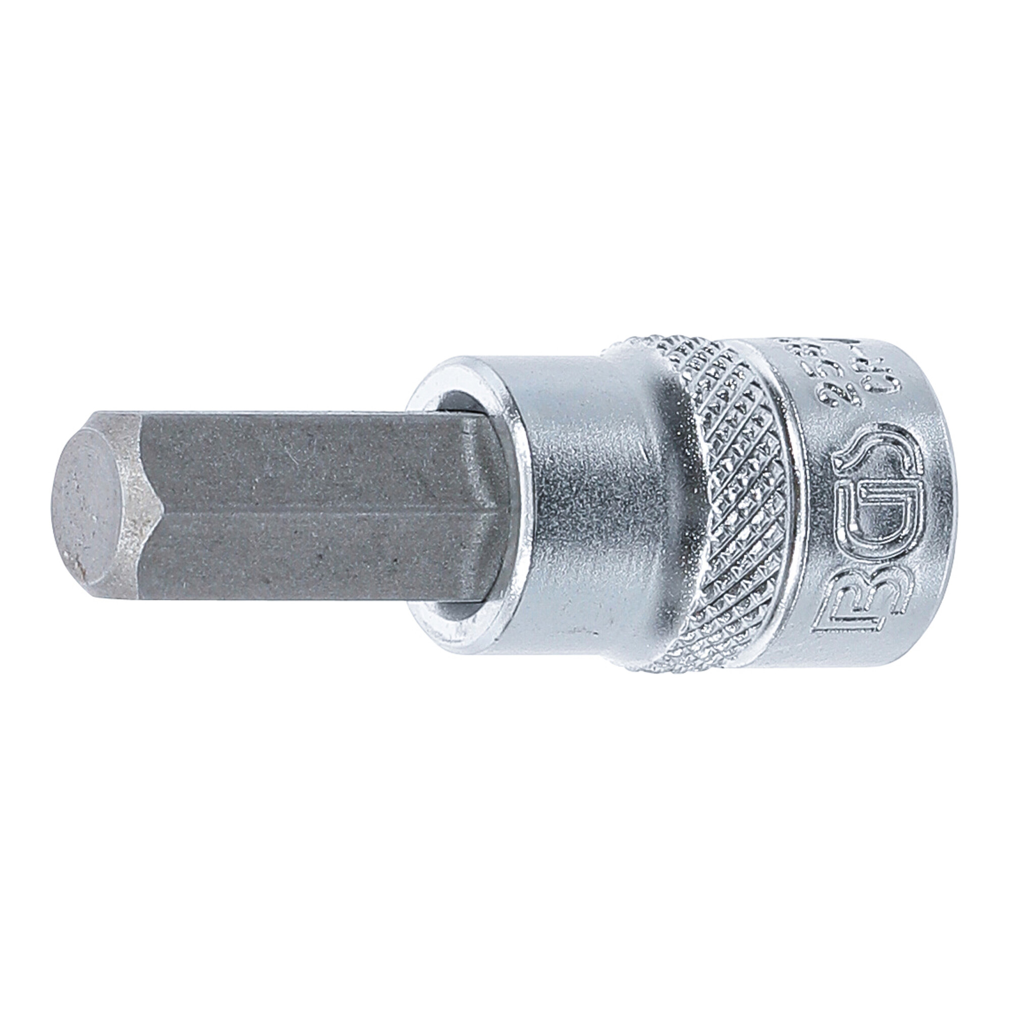 BGS Bit-Einsatz Antrieb Innenvierkant 10 mm (3/8") Innensechskant 10 mm ; BGS technic