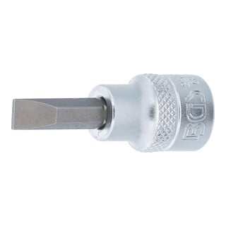 BGS Bit-Einsatz Antrieb Innenvierkant 10 mm (3/8") Schlitz 7