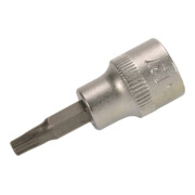 BGS Bit-Einsatz Antrieb Innenvierkant 10 mm (3/8") T-Profil (für Torx) mit Bohrung