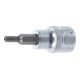 BGS Bit-Einsatz Antrieb Innenvierkant 10 mm (3/8") T-Profil (für TX) mit Bohrung-1