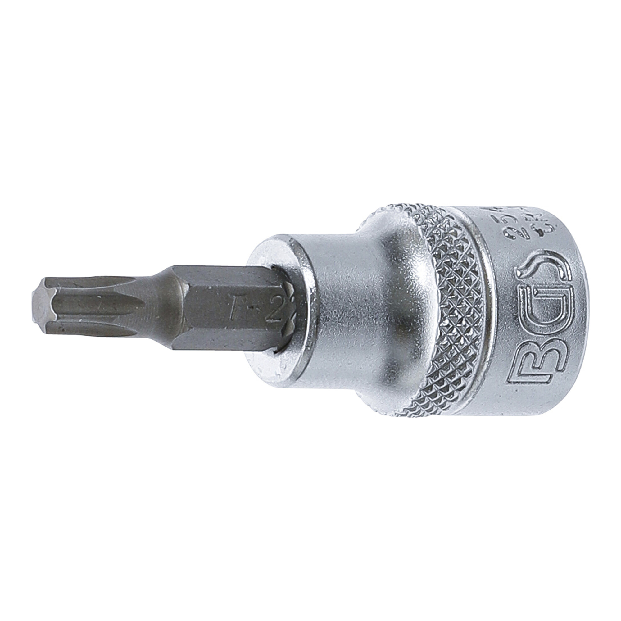 BGS Bit-Einsatz Antrieb Innenvierkant 10 mm (3/8") T-Profil (für TX) T27 ; BGS technic