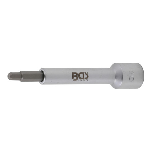 BGS Bit-Einsatz Antrieb Innenvierkant 12,5 mm (1/2") Innensechskant 6 mm