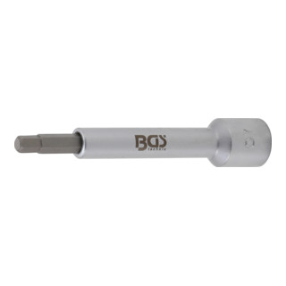 BGS Bit-Einsatz Antrieb Innenvierkant 12,5 mm (1/2") Innensechskant 7 mm