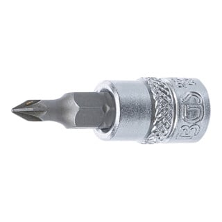 BGS Bit-Einsatz Antrieb Innenvierkant 6,3 mm (1/4") Kreuzschlitz PZ0