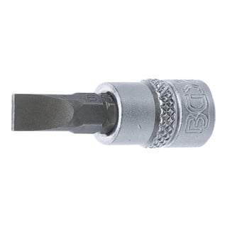 BGS Bit-Einsatz Antrieb Innenvierkant 6,3 mm (1/4") Schlitz 6,5 mm