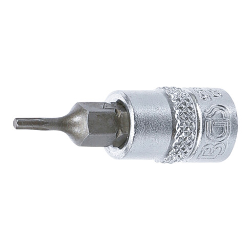 BGS Bit-Einsatz Antrieb Innenvierkant 6,3 mm (1/4") T-Profil (für Torx)