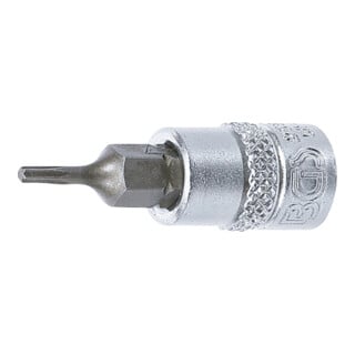 BGS Bit-Einsatz Antrieb Innenvierkant 6,3 mm (1/4") T-Profil (für TX)
