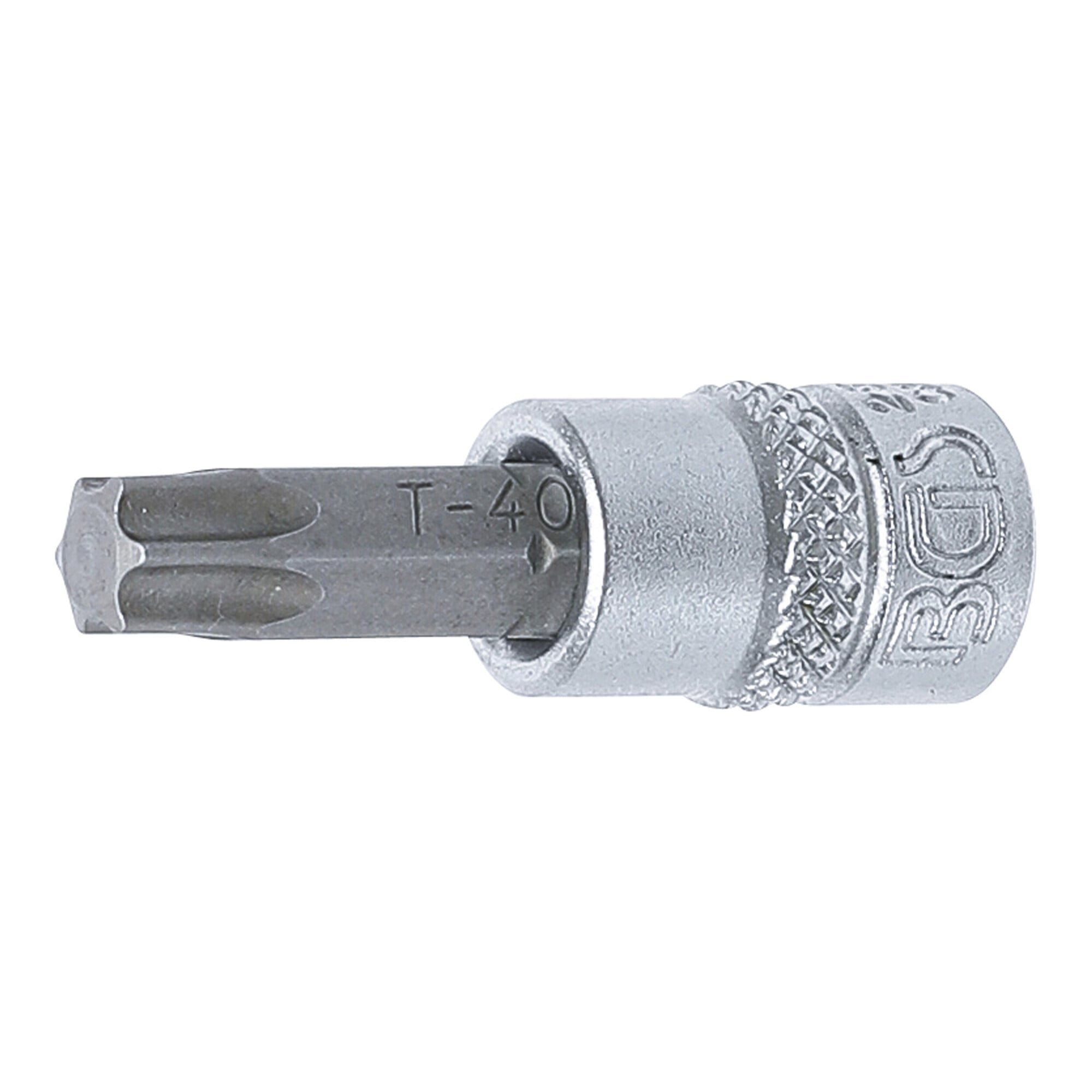 BGS Bit-Einsatz Antrieb Innenvierkant 6,3 mm T-Profil (für TX) T40 ; BGS technic