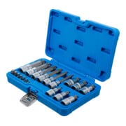 BGS Bit-Einsatz-Satz, Antrieb Innenvierkant 6,3 mm (1/4") / 12,5 mm (1/2"), Innenvielzahn (für XZN), 18-tlg.-4