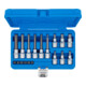 BGS Bit-Einsatz-Satz, Antrieb Innenvierkant 6,3 mm (1/4") / 12,5 mm (1/2"), T-Profil (für TX) mit Bohrung, 18-tlg.-5