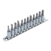 BGS Bit-Einsatz-Satz Antrieb Innenvierkant 6,3 mm (1/4") Schlitz, Kreuzschlitz PH, Kreuzschlitz PZ 12-tlg.-3