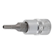 BGS Bit-Einsatz-Satz Antrieb Innenvierkant 6,3 mm (1/4 Zoll) Innensechskant mit Bohrung 2 - 7 mm 8 teilig-5