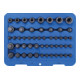 BGS Bit-Einsatz- und Steckschlüssel-Einsatz-Satz E-Profil / T-Profil (für Torx) / T-Profil (für Torx) mit Bohrung / TP-Profil (für Torx Plus) 52 teilig-1