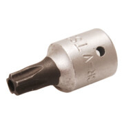 BGS bit insteek binnenvierkant 6,3 mm (1/4") TS profiel (voor TX Plus) met gat