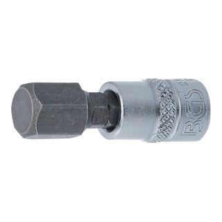 BGS bit insteek binnenvierkant 6,3 mm (1/4") zeskant