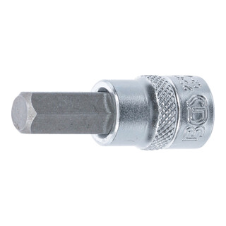 BGS bit insteekaandrijving binnen vierkant 10 mm (3/8") binnen zeskant 10 mm