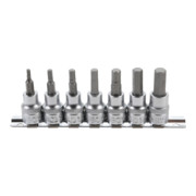 BGS Bit insteekset aandrijving binnenvierkant 10 mm inbus 3 - 10 mm 7 dlg.