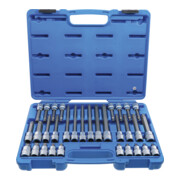BGS Bit insteekset aandrijving binnenvierkant 12,5 mm (1/2 inch) TP profiel (voor TX Plus) TP20 - TP70 32 delig