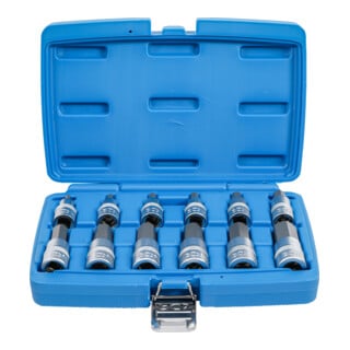 BGS bit insteekset aandrijving binnenvierkant 12,5 mm inbus 5 - 22 mm 12 dlg.