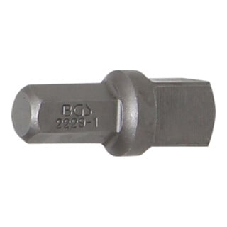 BGS Bit-Knarren-Adapter Außensechskant 8 mm (5/16") - Außenvierkant 10 mm (3/8") 30 mm