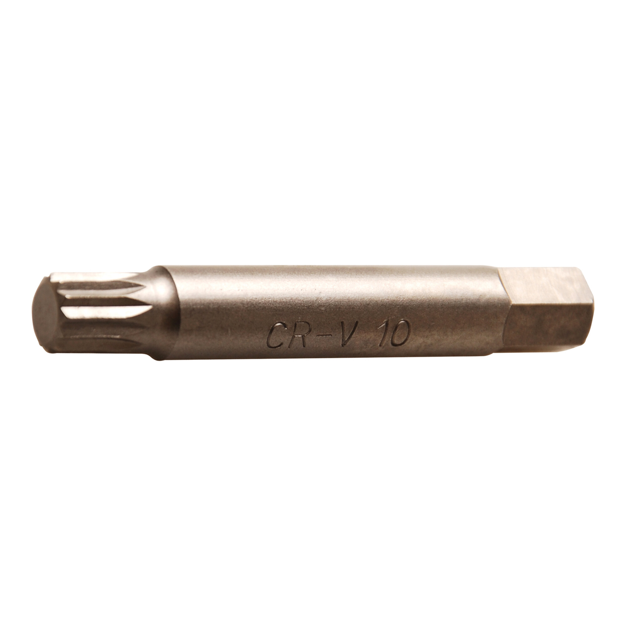BGS Bit, lang 4246-M10, Antrieb Außensechskant 10 mm (3/8"), Innenvielzahn (für XZN) M10 ; BGS technic