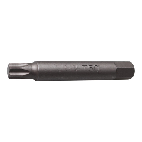 BGS Bit, lang 4246-T50, Antrieb Außensechskant 10 mm (3/8"), T-Profil (für Torx) T50
