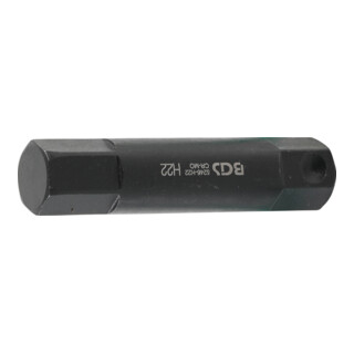 BGS Bit | lengte 100 mm | 22 mm buitenzeskant | INBUS 22 mm