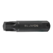 BGS Bit | lengte 100 mm | 22 mm buitenzeskant | T-profiel (voor TX) T100