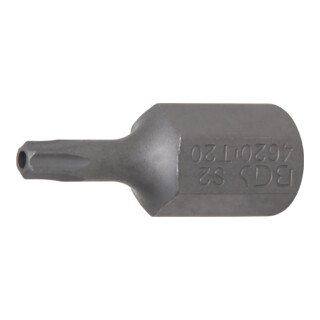 BGS Bit | lengte 30 mm | 10 mm (3/8") buitenzeskant | T-profiel (voor TX) met boring T20