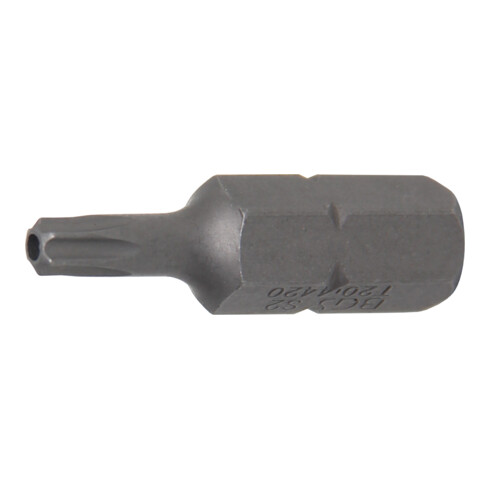 BGS Bit | lengte 30 mm | 8 mm (5/16") buitenzeskant | T-profiel (voor Torx) met boring T20