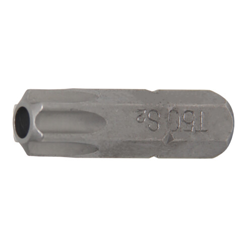 BGS Bit | lengte 30 mm | 8 mm (5/16") buitenzeskant | T-profiel (voor Torx) met boring T50