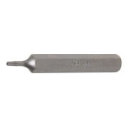 BGS Bit | lengte 75 mm | 10 mm (3/8") buitenzeskant | T-profiel (voor Torx) met boring T10