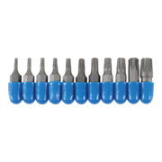 BGS Bit-Satz Antrieb Außensechskant 6,3 mm (1/4 Zoll) Abtrieb T-Profil (für TX) 11 teilig