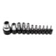 BGS Bit set aandrijving buitenzeskant 6,3 mm (1/4 inch) / 10 mm (3/8 inch) T-profiel (voor TX) met boring 11 delig-1