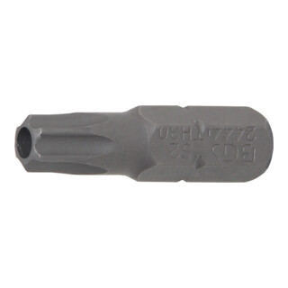 BGS bitaandrijving buitenzeskant 6,3 mm (1/4") T-profiel (voor TX) met gat T30