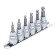 BGS Bitinsteekset aandrijving binnenvierkant 10 mm (3/8 inch) inbus met kogelkop 3 - 8 mm 6 delig-4