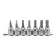 BGS Bitinsteekset aandrijving binnenvierkant 10 mm T-profiel (voor TX) T15 - T50 7 dlg.-1