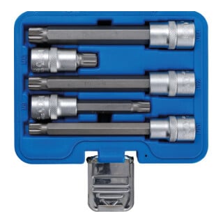 BGS Bitinsteekset aandrijving binnenvierkant 12,5 mm (1/2 inch) inwendig meerpunts (voor XZN) 5 delig