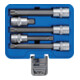BGS Bitinsteekset aandrijving binnenvierkant 12,5 mm (1/2 inch) inwendig meerpunts (voor XZN) 5 delig-1