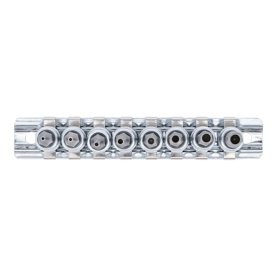 BGS Bitinsteekset aandrijving vierkantaandrijving 6,3 mm (1/4 inch) inbus met boring 2 - 7 mm 8 delig