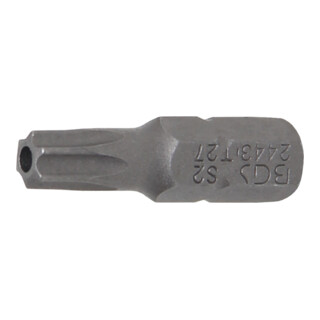 BGS Bitaandrijving buitenzeskant 6,3 mm (1/4") T-profiel (voor TX) met gat