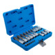 BGS Bitset, aandrijving binnenvierkant 6,3 mm (1/4") / 12,5 mm (1/2"), binnenvielzahn (voor XZN), 18-dlg.-2