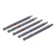 BGS Bitset, aandrijving buitensleutel 6,3 mm (1/4"), binnensleutel, T-profiel (voor TX), lengte 110 mm, 5-dlg.-2