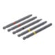 BGS Bitset, aandrijving buitensleutel 6,3 mm (1/4"), kruiskop PH, kruiskop PZ, sleuf, lengte 110 mm, 5-dlg.-4