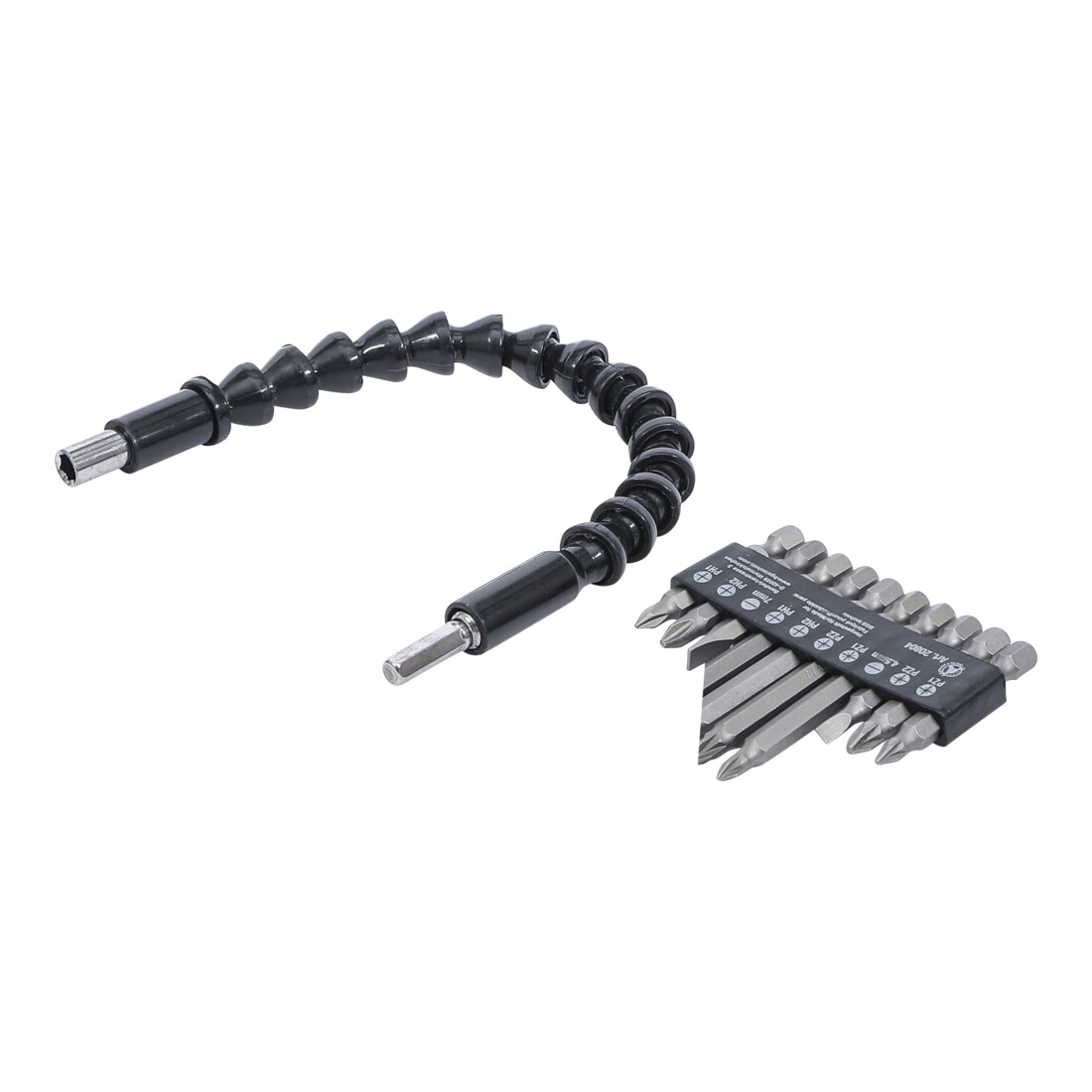 BGS Bitset met flexibele as | 6,3 mm (1/4") | 11-dlg.
