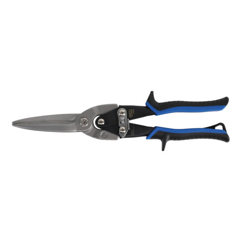 BGS Blechschere 9450, gerade schneidend, extra lange Schneiden, 290 mm