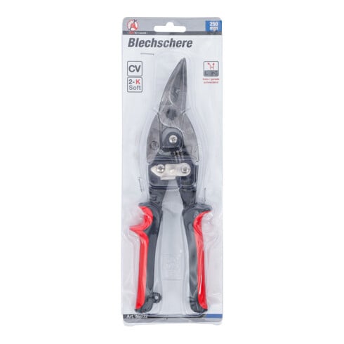 BGS Blechschere, links / gerade schneidend, 250 mm