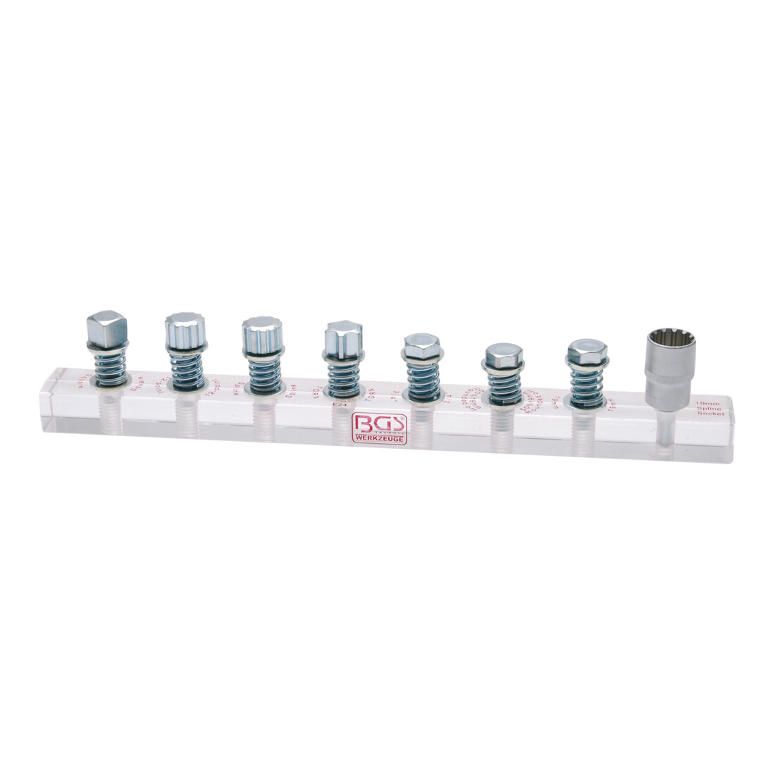 BGS Bloc de démonstration pour douilles Gear Lock